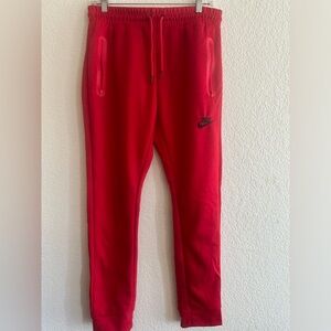 Red Nike sweats